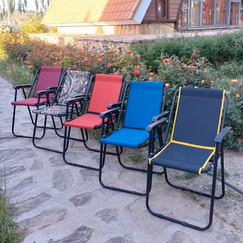 صندلی مسافرتی تاشو ساحلی 9 فنره