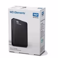 اس اس دی اکسترنال وسترن دیجیتال مدل WD Element 1TB با ظرفیت 1 ترابابیت