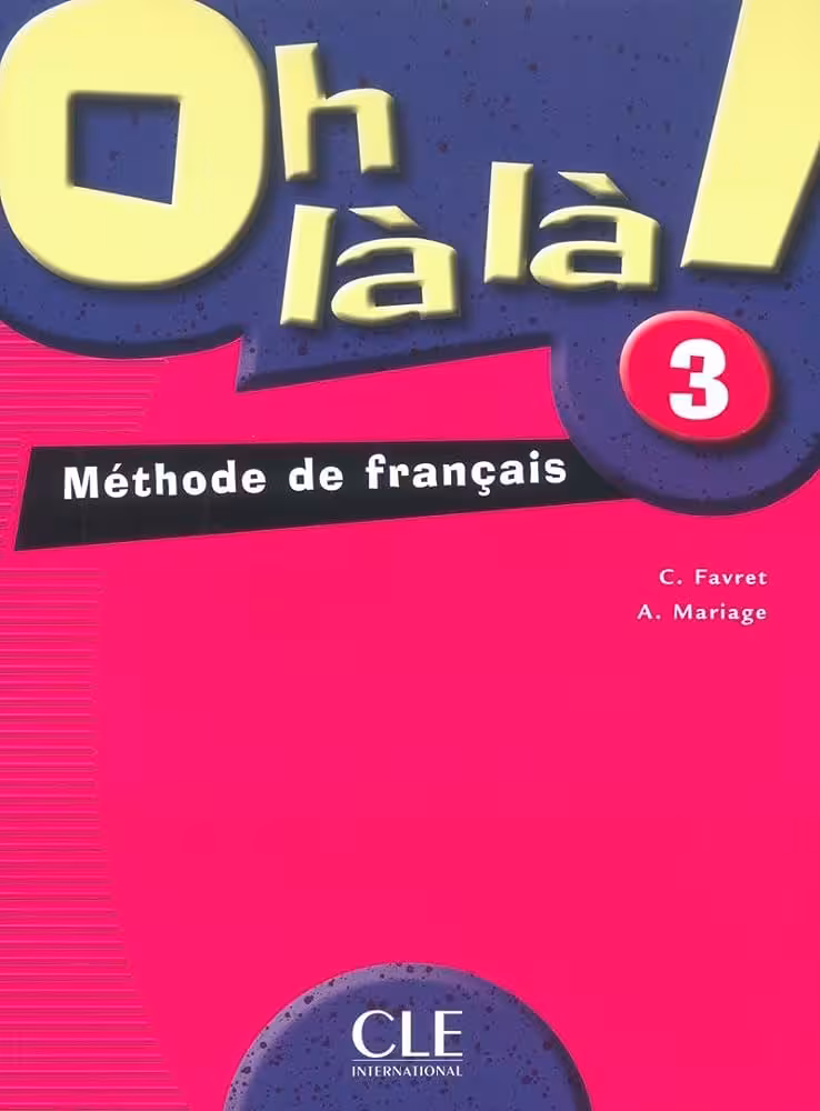 Oh la la 3 livre de leleve کتاب