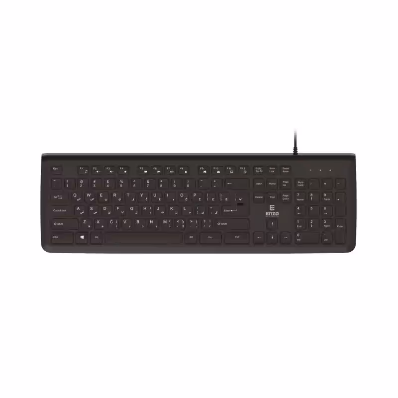 کیبورد سیم دار ENZO K740 - یاسین کامپیوتر