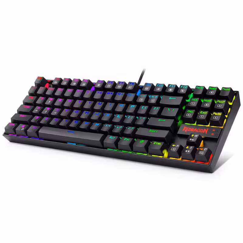کیبورد گیمینگ ردراگون مدل K552 RGB KUMARA RED SWITCH