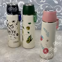 فلاسک یک نفره توت فرنگی کاپ دار500