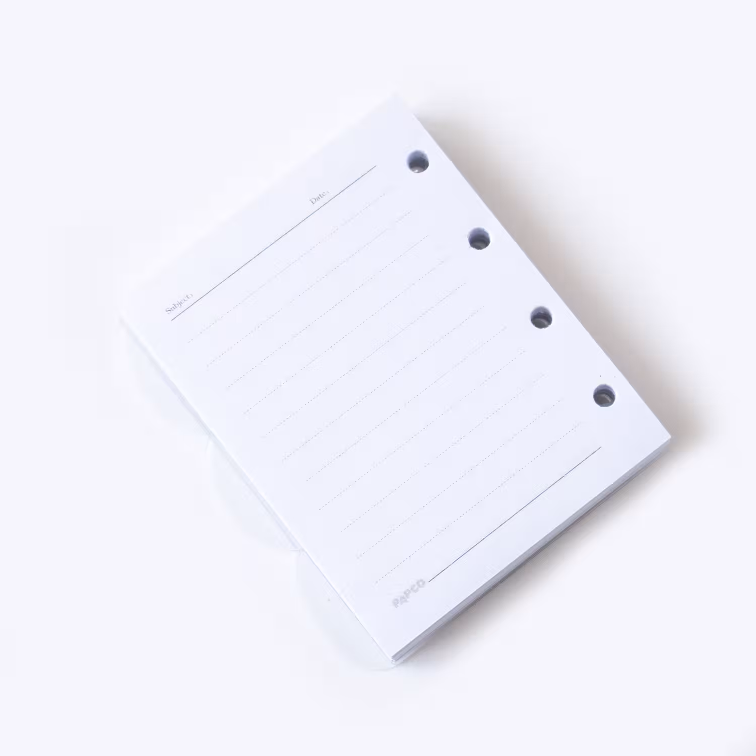 کاغذ یدک کلاسور 4 حلقه پاپکو (Papco)