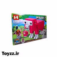 ساختنی لگویی طرح ماینکرافت کد MG2165A