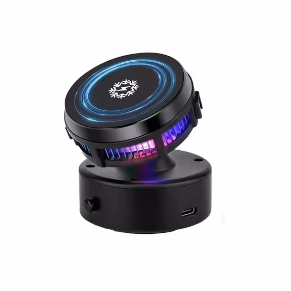 هولدر خودرو و شارژر بی سیم و فن خنک کننده گوشی موبایل مدل XT60-L