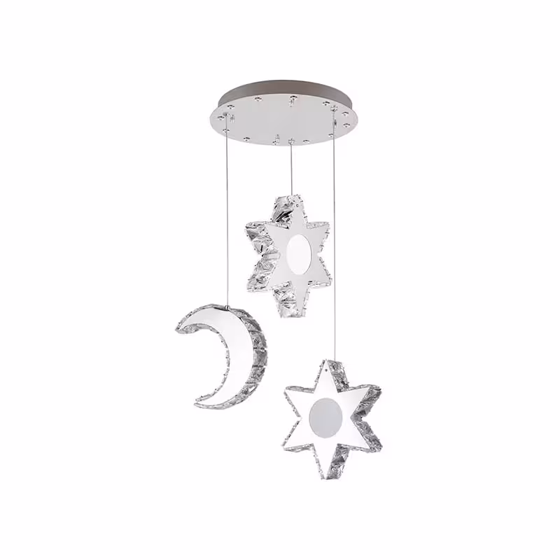 چراغ آویز چشمه نور کد A6549/3H-WT