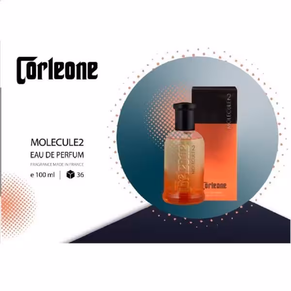 ادکلن مردانه کورلئونه مدل Molecule 2 حجم 100 میل رایحه مولکول