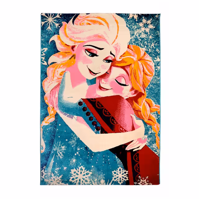 فرش ماشینی دنیای فرش طرح آنا و السا کد 2