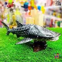 فیگور حیوانات ماکت کوسه خالدار بزرگ اسباب بازی Shark figure 854