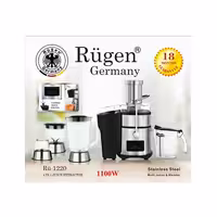 آبمیوه گیری چهار کاره روگن مدل RU-1220 ✔ - ژینال