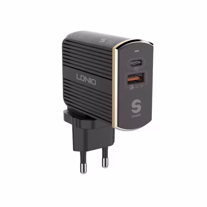 شارژر موبایل الدینیو مدل LDNIO A2502C فست شارژ PD   QC3.0