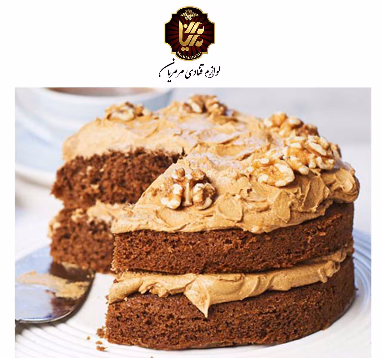 پودر کیک نیمه آماده کاپوچینو بسته 500 گرمی