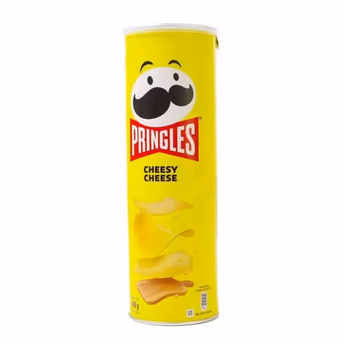 چیپس پرینگلز زرد با طعم پنیری 165 گرمی pringles