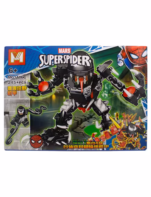 لگو 245 تکه سوپر اسپایدر کد MG1116C