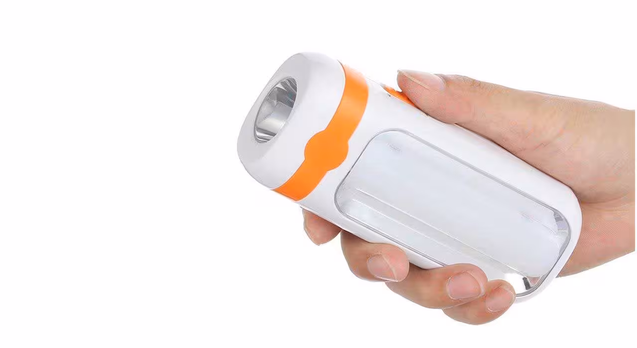 چراغ قوه یو وی مدل UV-KM-7677 دو حالته با نور سفید