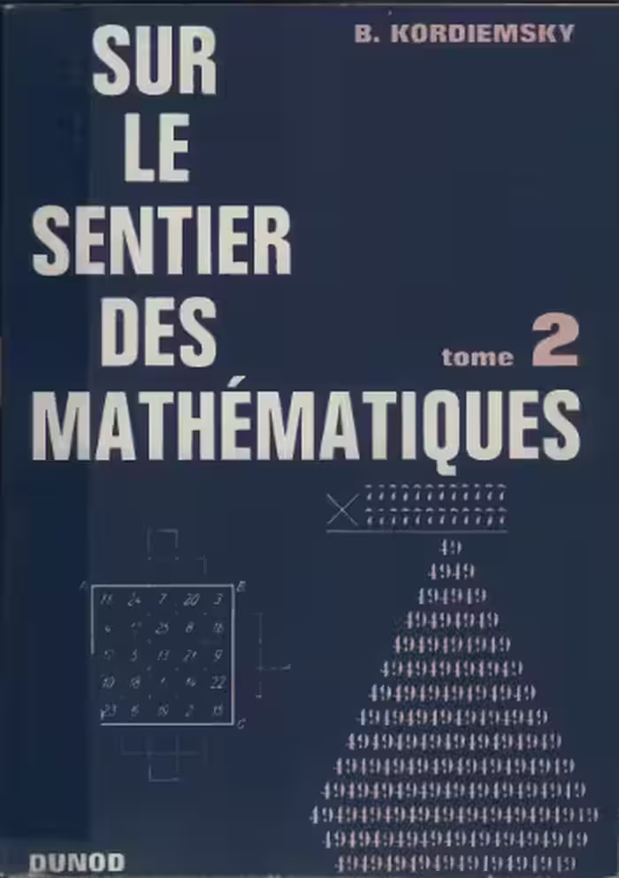 خرید و دانلود نسخه کامل کتاب Sur le sentier des mathématiques 2 : 61 problèmes supérieurs