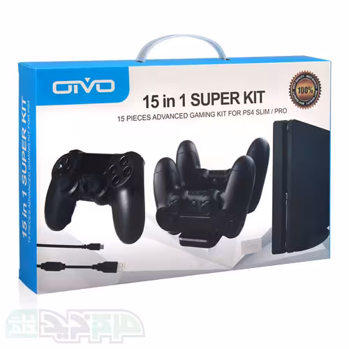 پک 15 کاره پلی استیشن 4 برند OIVO
