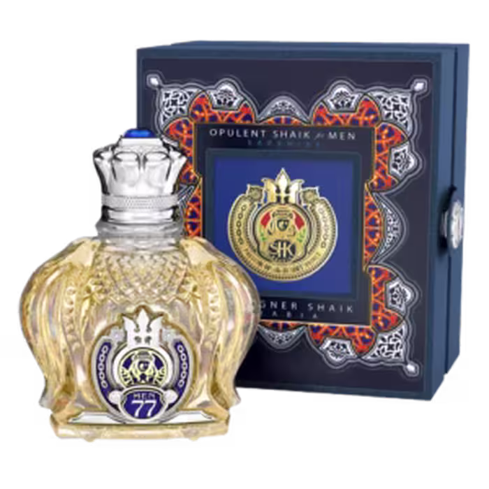 عطر مردانه هانوکس وارداتی از برند شیخ Opulent Shaik 77