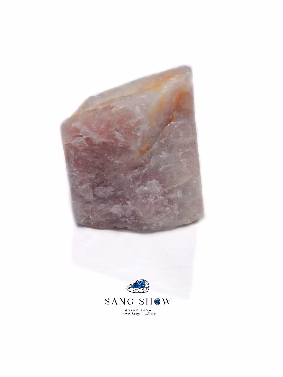 رز کوارتز با کیفیت نمونه زیبا و صورتی اصل و معدنی S935