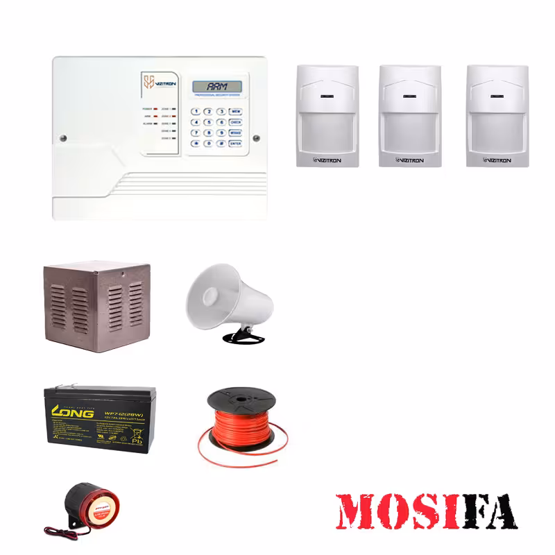 پکیج دزدگیر اماکن ویزیترون مدل VW3