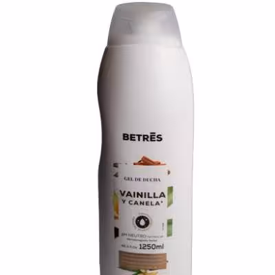 شامپو بدن وانیل دارچین Betrés بتریس 1250 میلی لیتری