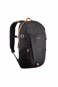 کوله پشتی مردانه و زنانه کیف NH 100 20 لیتر کربن سیاه خاکستری Decathlon