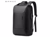 کوله پشتی چرم ضد سرقت لپ تاپ 15.6 اینچ بنج Bange BG-6622