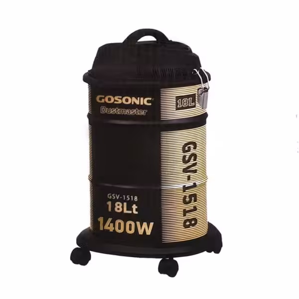 جاروبرقی سطلی گوسونیک مدل GSV-1518(ارسال تهران پیک)