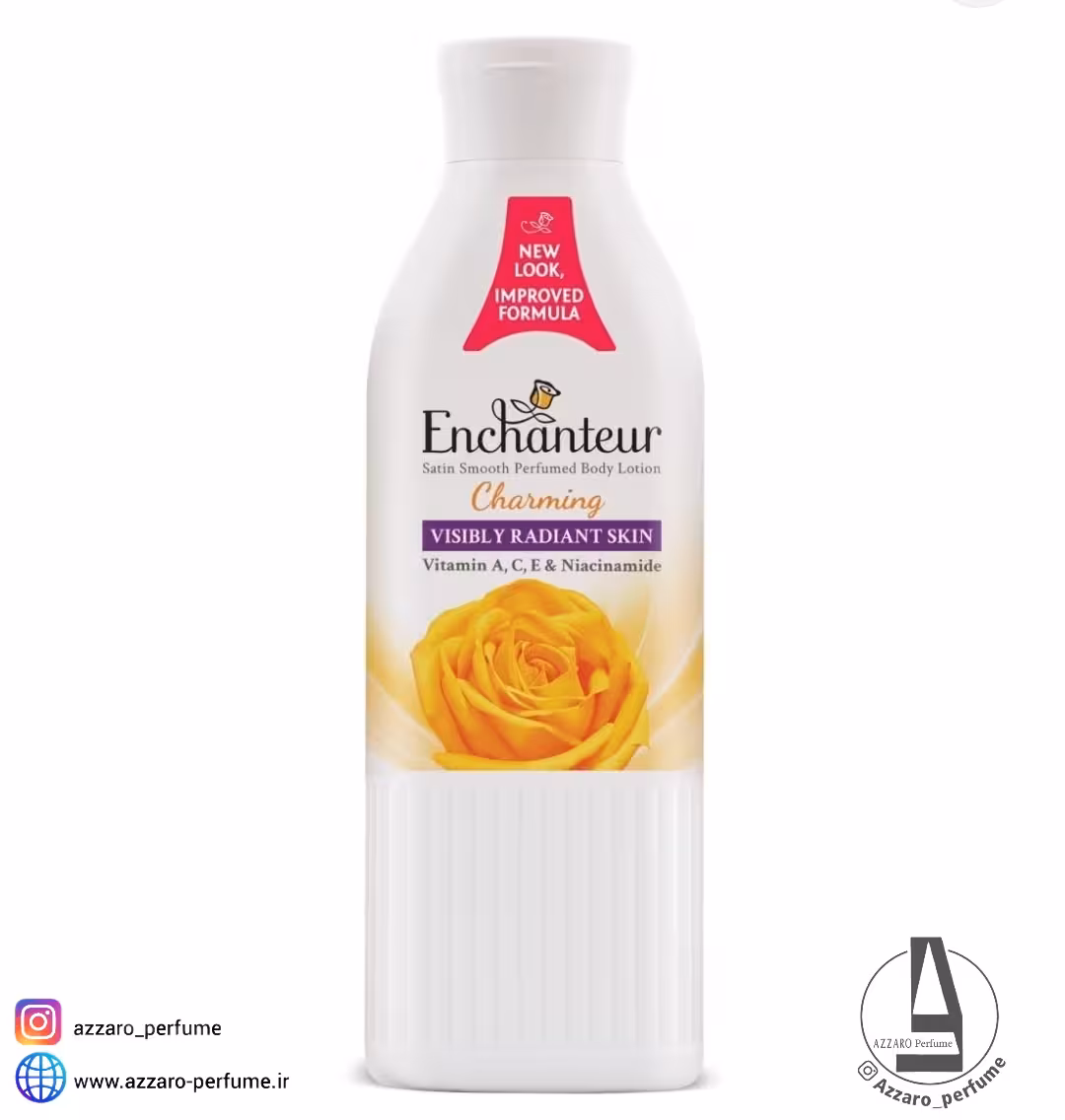 لوسیون روشن کننده بدن انشانتر Enchanteur Charming Radiance حجم 250 میل