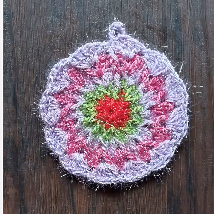 اسکاچ طرح گل ، زیبا ، سایز بزرگ 12سانت ، در رنگ های مختلف 