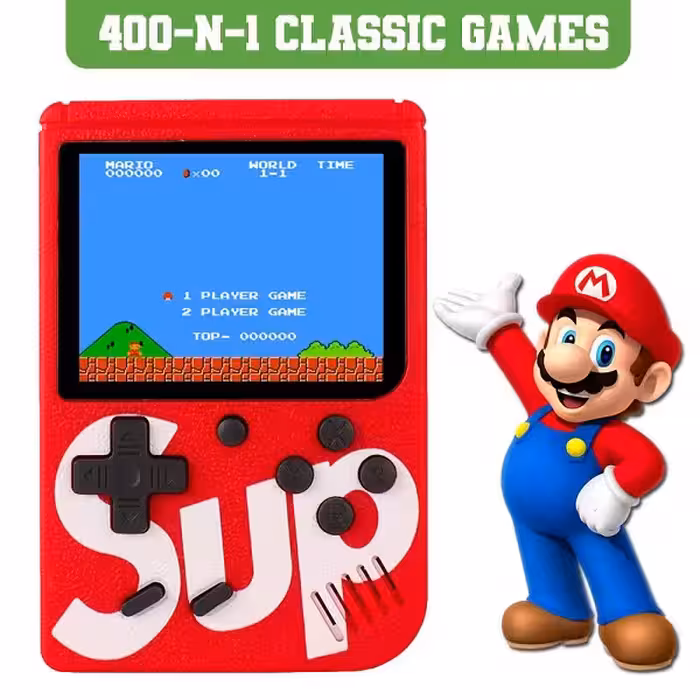 کنسول بازی قابل حمل ساپ مدل ساپ گیم باکس پلاس Sup Game Box Plus 400 اصلی