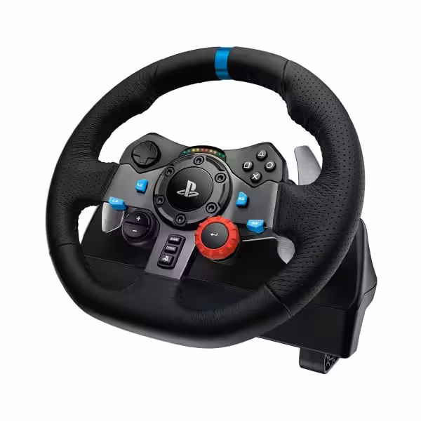 فرمان و پدال لاجیتک Logitech G29 با تست حضوری PC و PS5