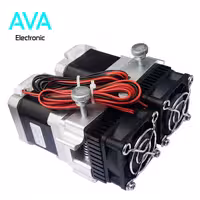 اکسترودر دو نازله MK8 پرینتر سه بعدی 3D Printer MK8 Extruder