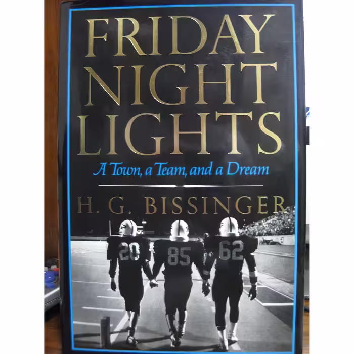کتاب زبان اصلی Friday Night Lights اثر H G BissingerBuzz Bissinger