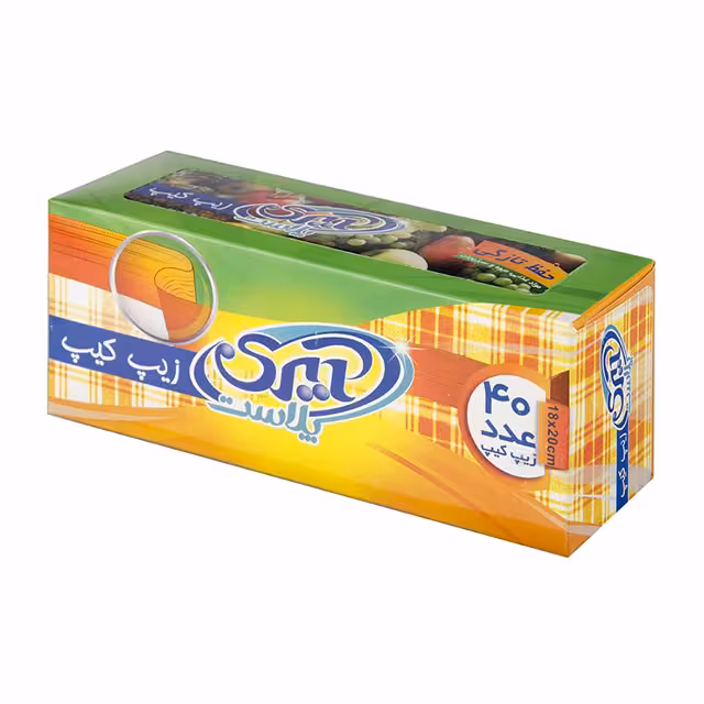 کیسه فریزر زیپ کیپ آیری پلاست 40 عددی
