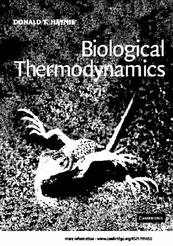 خرید و دانلود نسخه کامل کتاب Biological thermodynamics