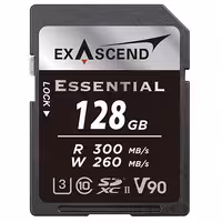 کارت حافظه SD اکساسند Exascend Essential UHS-II SDXC 128GB 300MB/S Memory Card V90