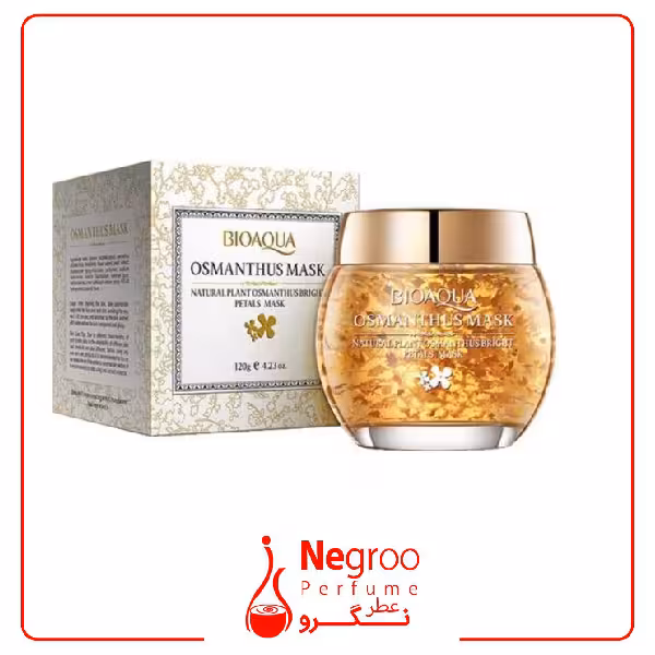 ماسک صورت شب ضد چروک اسمانتوس طلایی 120میل بیوآکوا