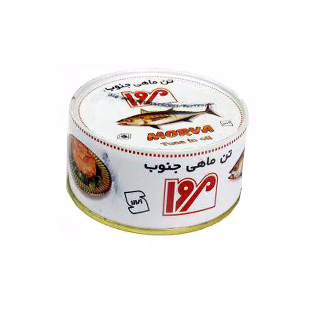 کنسرو تن ماهی در روغن مروا 180 گرمی