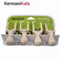 پیمانه ادویه چوبی 4 عددی توت