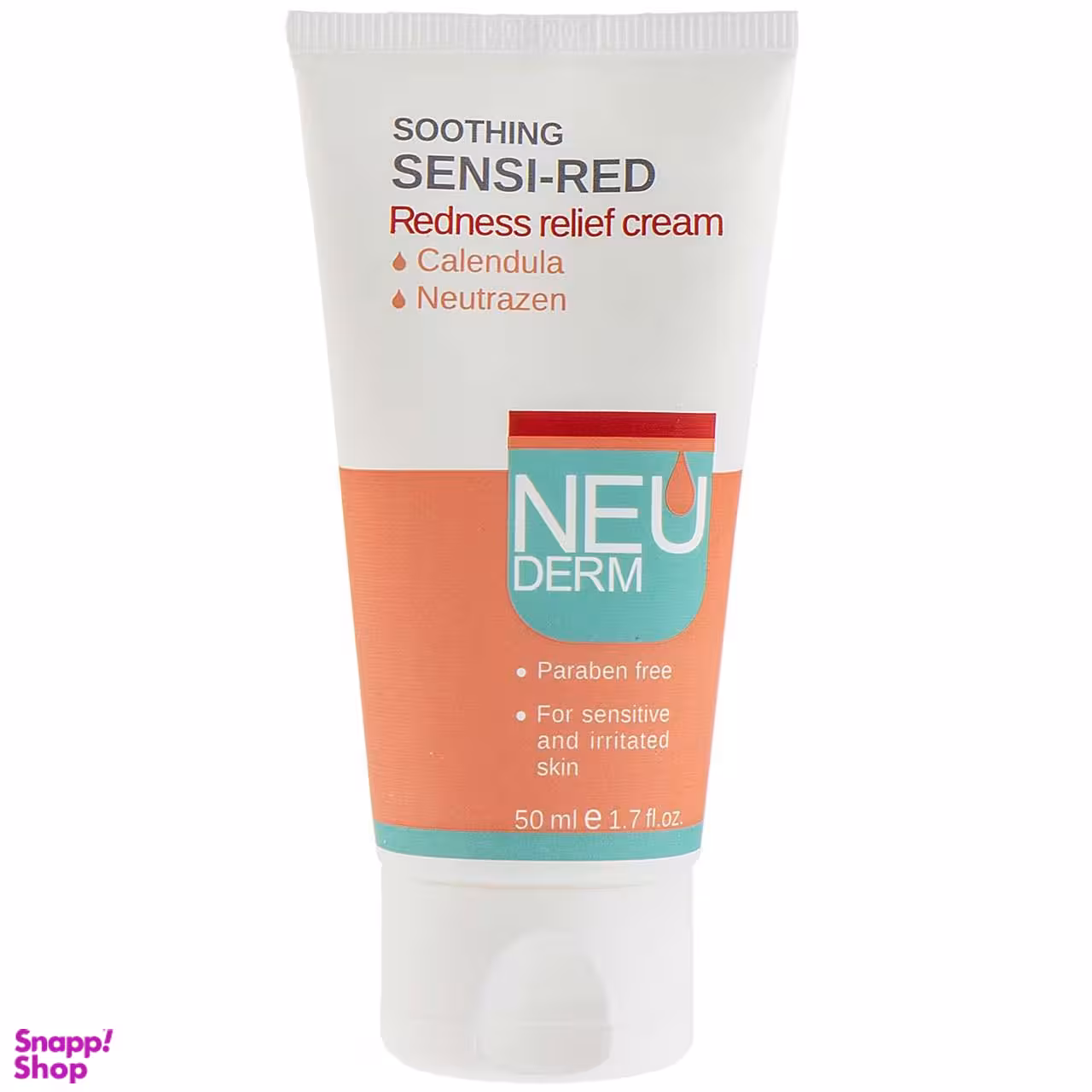 کرم ضد قرمزی پوست نیودرم (Neuderm) مدل Soothing Sensi-Red حجم 50 میلی‌لیتر