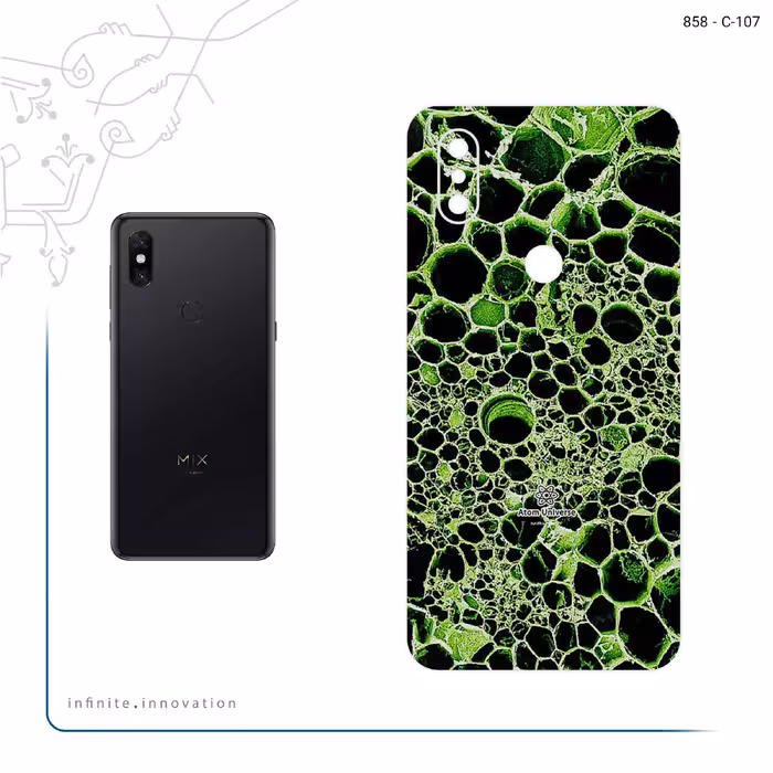 برچسب پوششی ماهوت مدل Atom Universe 4 مناسب برای گوشی موبایل شیائومی Mi Mix 3