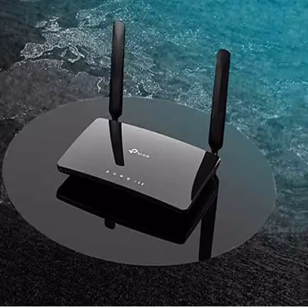 مودم 4G LTE تی پی-لینک مدل MR400 به همراه سیم کارت 4.5G و 200 گیگابایت اینترنت