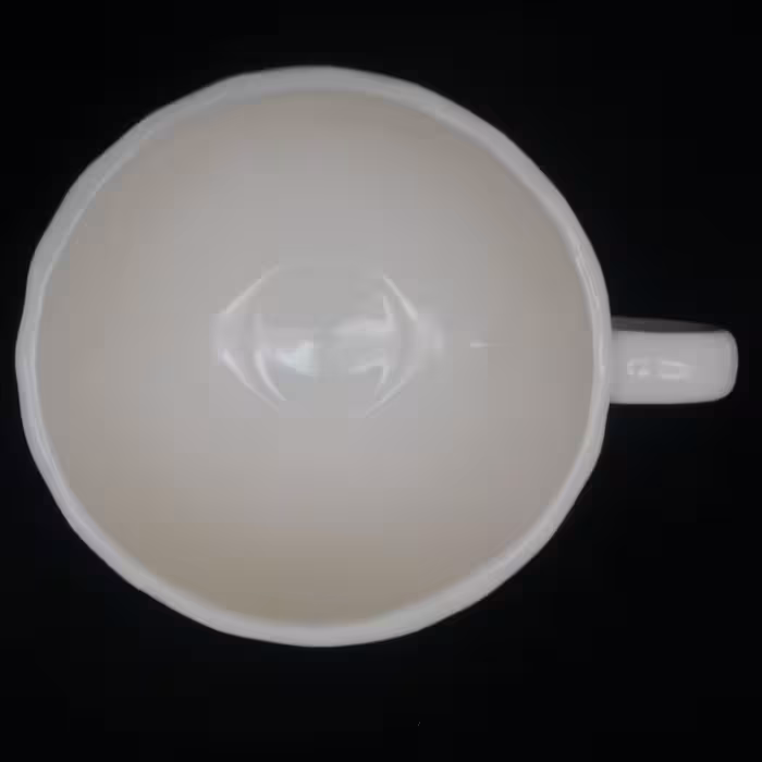  ست فنجان و نعلبکی سرامیکی هیوا مدل گل رز برجسته کد 10882355