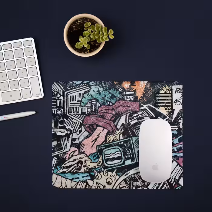 ماوس پد پیکسل میکسل مدل Techraid