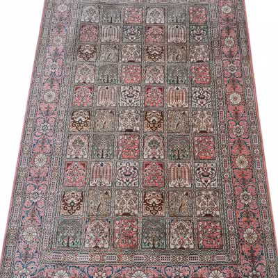 فرش دستبافت یک و نیم متری کد 1190