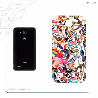 برچسب پوششی ماهوت مدل Collage of High heel Shoes مناسب برای گوشی موبایل هوآوی Ascend G750