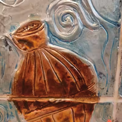 تابلو برجسته طرح ابر و باد کد n11