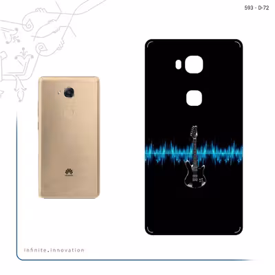 برچسب پوششی ماهوت مدل Electric Guitar مناسب برای گوشی موبایل هوآوی GR5