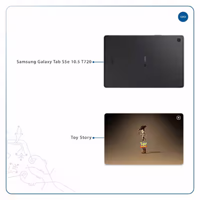 برچسب پوششی ماهوت مدل Toy Story مناسب برای تبلت سامسونگ Galaxy Tab S5e 10.5 2019 T720